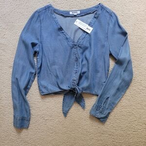 BB Dakota Front Tie Top Size : small